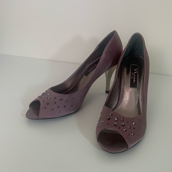 Peep Toe Heels Cutout Platform Pump High Heels 👠 - Picture 2 of 10